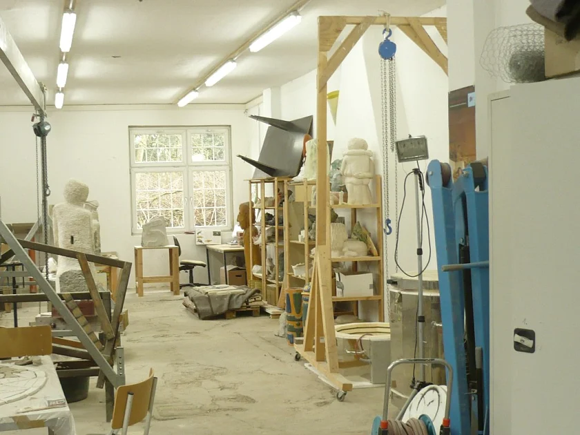 Bildhauerwerkstatt